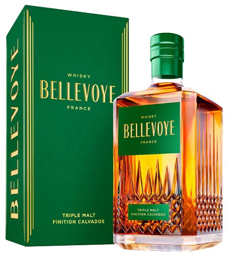 BELLEVOYE Calvados Finition 43 %  Whisky Français Légèrement Tourbé