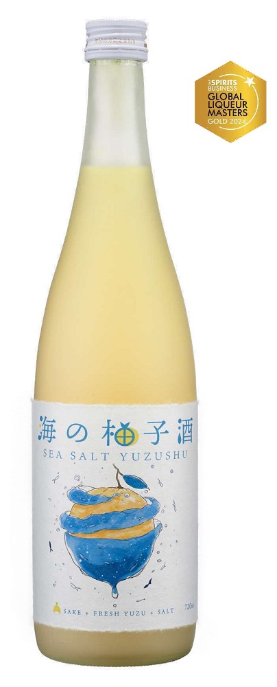 SEA SALT YUZUSHU 13 %  Liqueur Japonaise au Yuzu et Sel Marin (2)