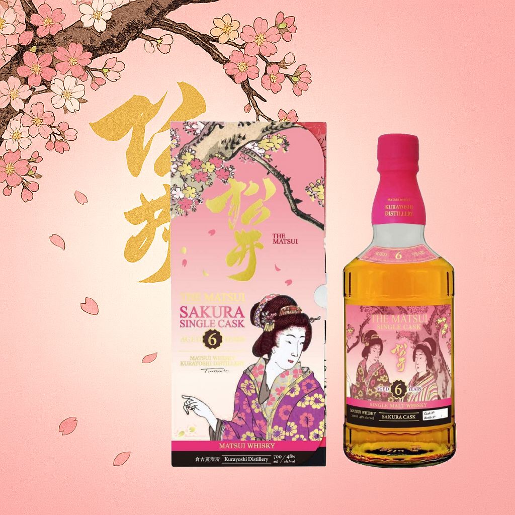 Matsui sakura single cask 6 ans whisky japonais