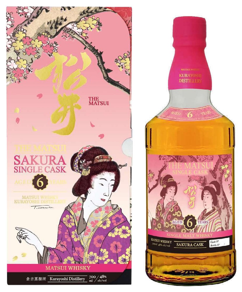 Matsui sakura single cask 6 ans whisky japonais
