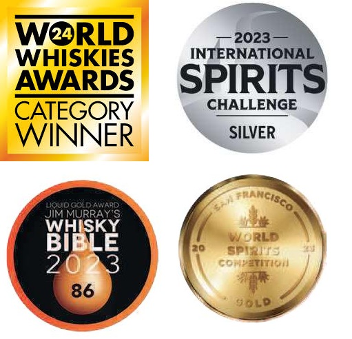medailles whisky japonais kurayoshi pure malt