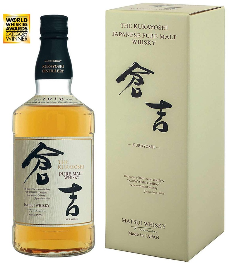 Whisky japonais kurayoshi pure malt (3)