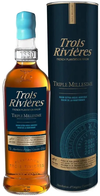 TROIS RIVIÈRES Triple Millésime - Triple Vintage | Rhum Vieux Agricole, Martinique