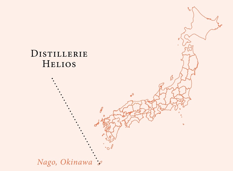 Distillerie Helios Distillery rhum japon japonais