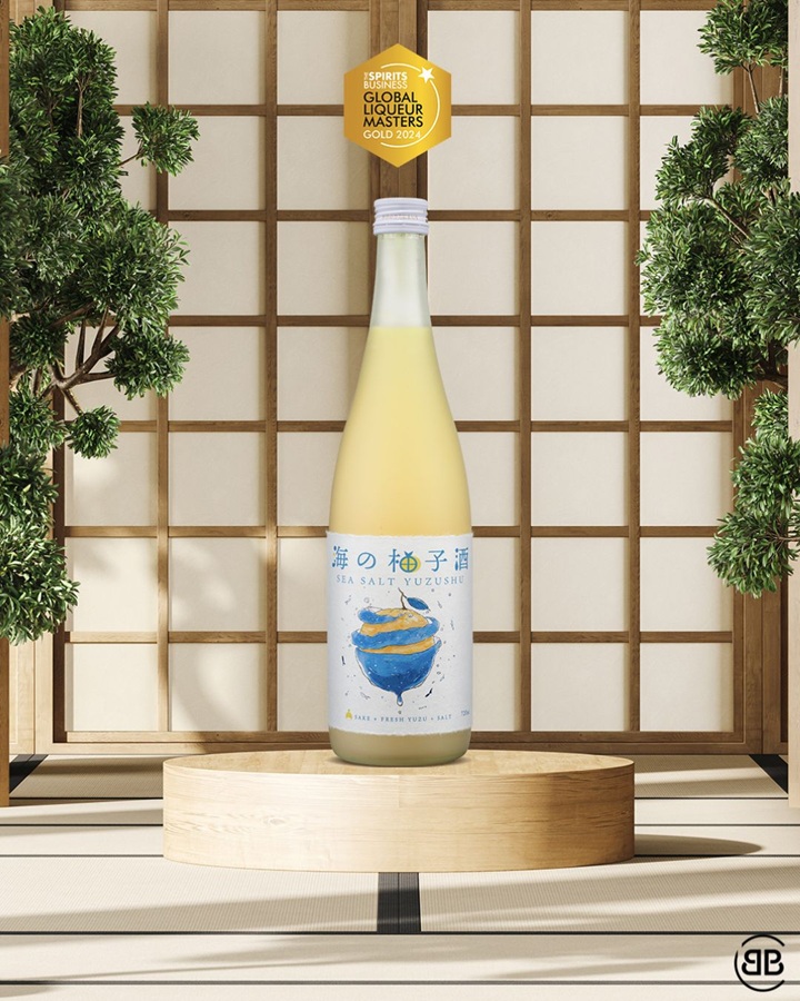 SEA SALT YUZUSHU  Liqueur Japonaise au Yuzu et Sel Marin
