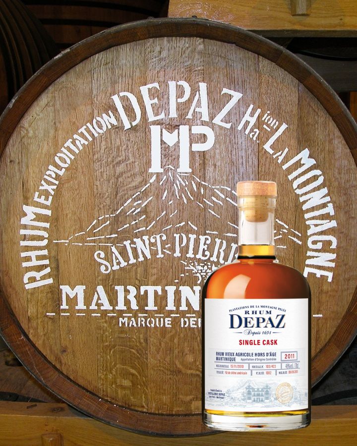 DEPAZ Single Cask 2011 45 % | Édition Limitée | Rhum Vieux de la Martinique