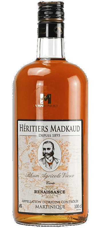 Rhum HÉRITIER MADKAUD Renaissance 40 % | Heritage Whisky