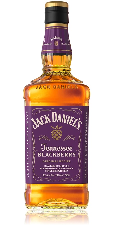 JACK DANIEL’s Blackberry 35 %  Whisky Aromatisé à la Mûre