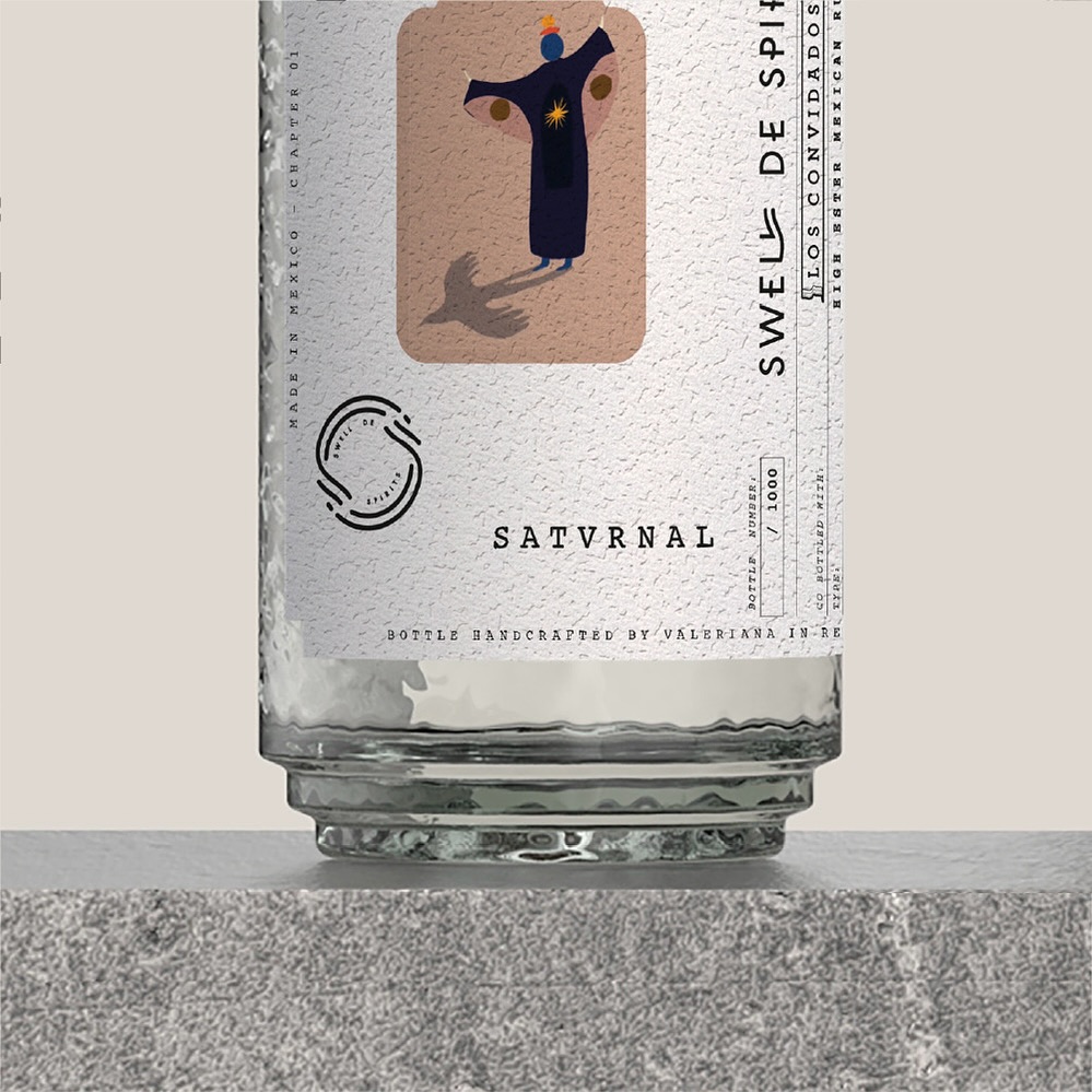 LOS CONVIDADOS High Esters 64 % - Batch 1 | Swell de Spirits – Satvrnal | Un Rhum Mexicain hors du commun