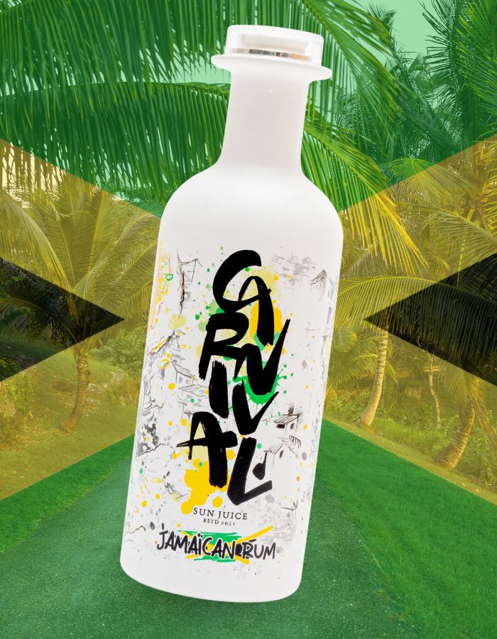 Jamaca Rum 43,5 % | Carnival Sun Juice | sign Joeystarr