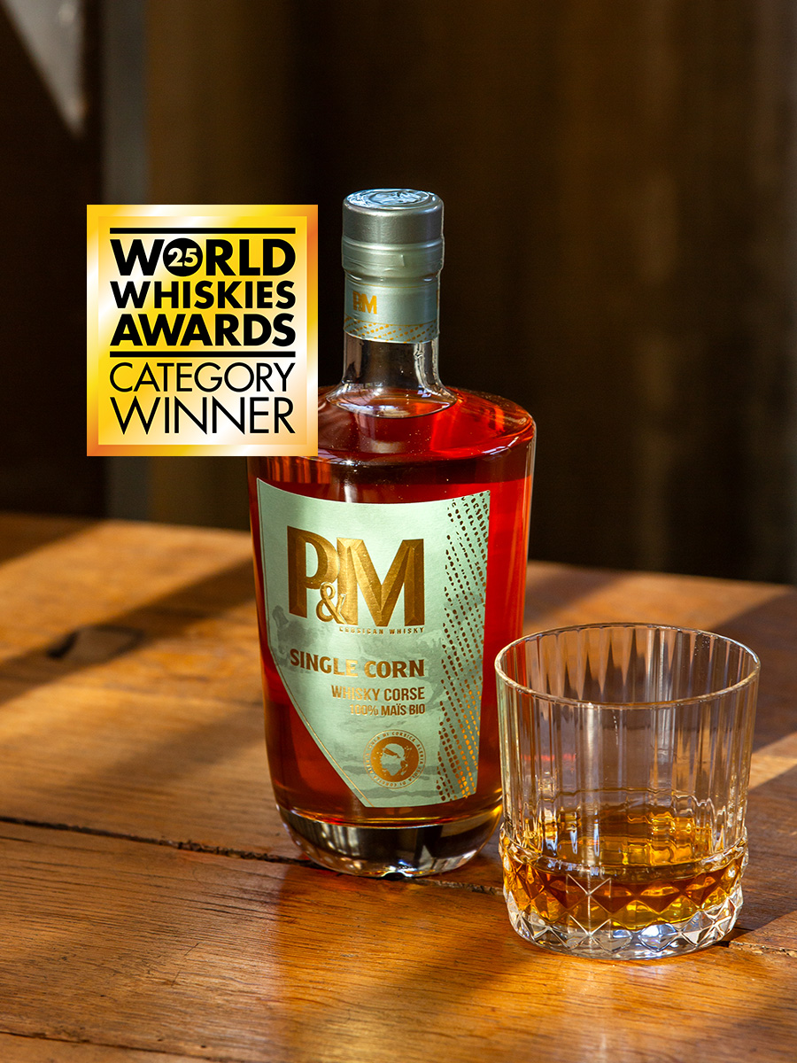 PM Single Corn 42 % | Whisky Corse 100 % Maïs Bio