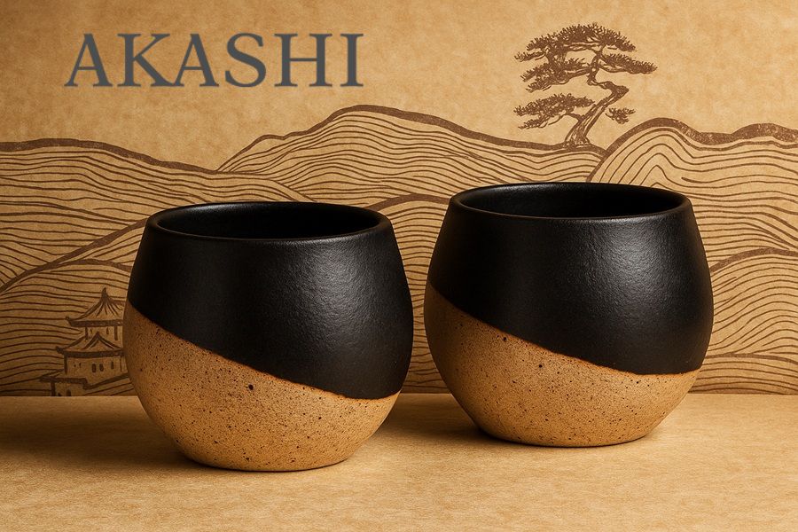 AKASHI Meïsei 40 % | Coffret Dégustation - 2 verres en Porcelaine | Whisky Japonais