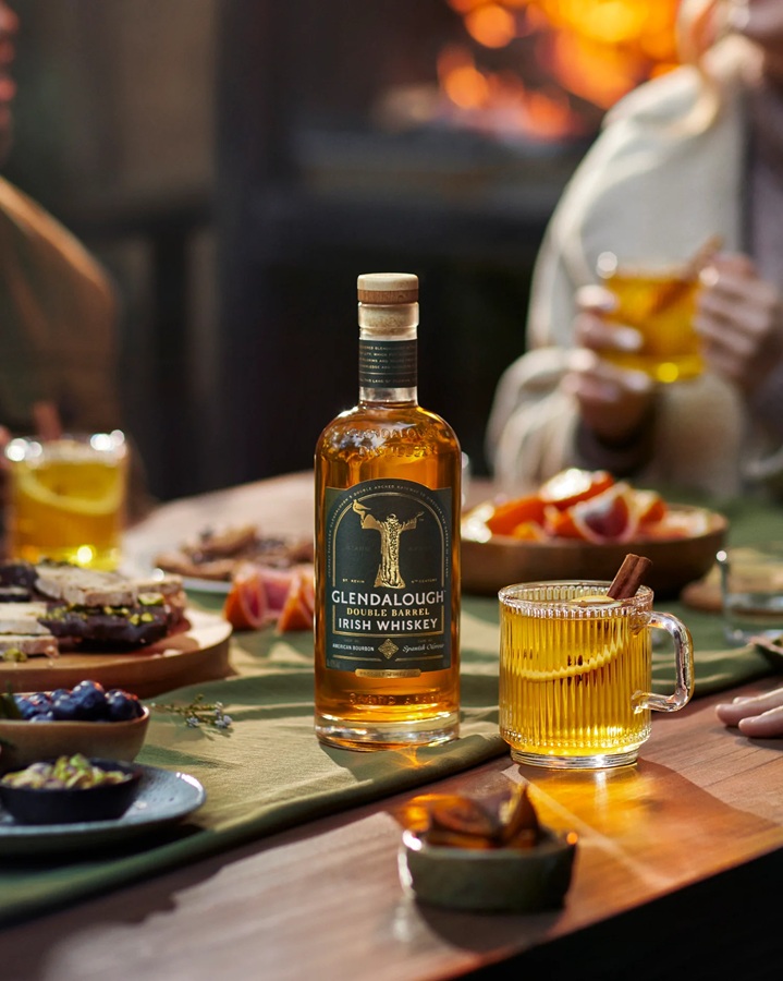 GLENDALOUGH Double Barrel Irish Whiskey 42 % | Single Grain Irlandais