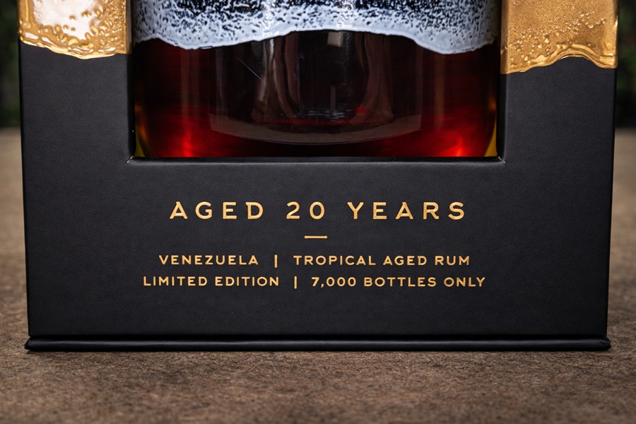rhum bocagtheva 20 ans venezuela vieux bouteille edition limitee
