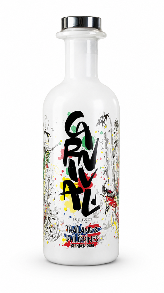 Thaïland &amp; Philippines 40 %, rhum vieux asiatique sélectionné par JoeyStarr. Notes de coco, vanille et fruits exotiques.