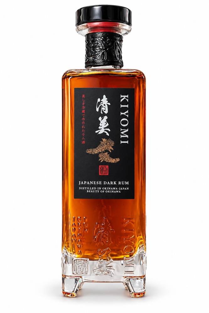 KIYOMI Dark bouteille Rhum Japonais de Mélasse