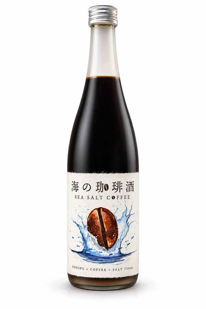SEA SALT COFFEE   Liqueur japonaise au café  Idéale pour cocktails