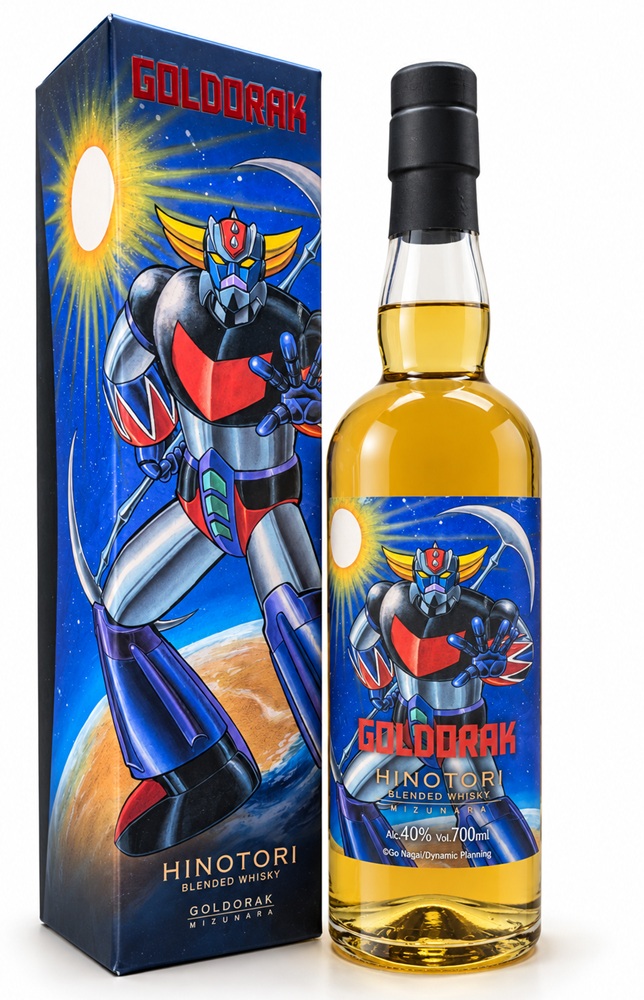 GOLDORAK Mizunara 40% | Whisky Japonais en Fût de Mizunara
