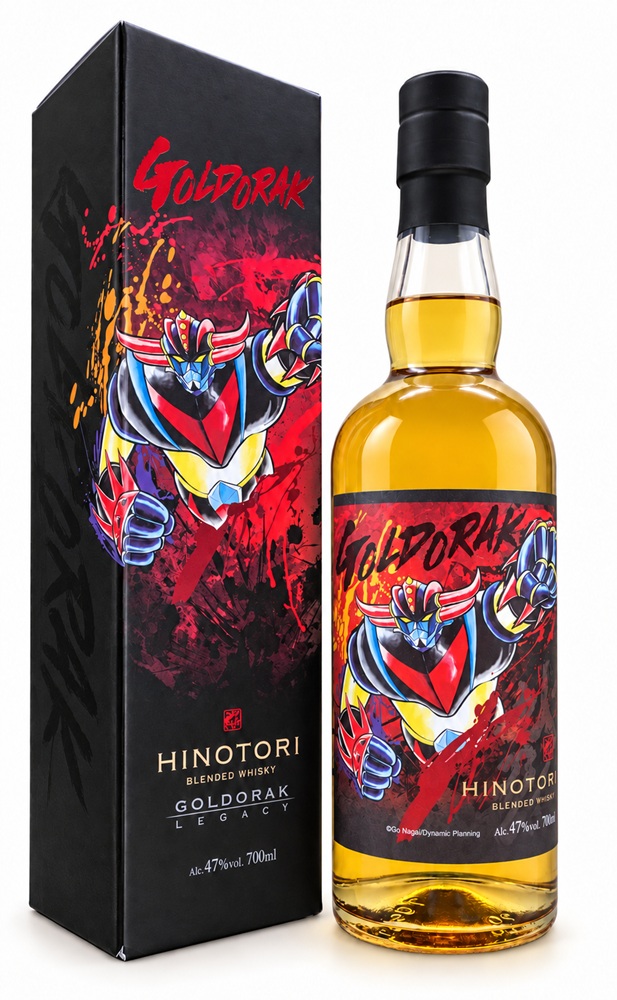 GOLDORAK Legacy 47% | Whisky Japonais 50ème Anniversaire