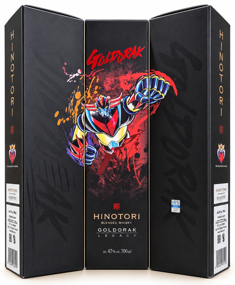 GOLDORAK Legacy 47% | Whisky Japonais 50ème Anniversaire