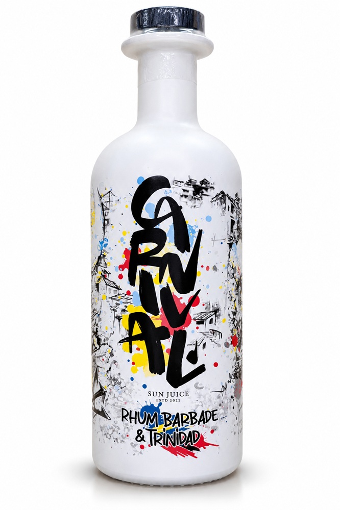 Cuvée Barbados &amp; Trinidad Rum  Carnival Sun Juice Signé JoeyStarr