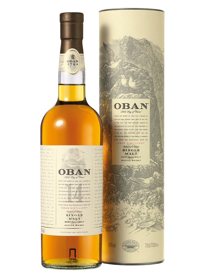 OBAN 14 ans 43% | Single Malt Whisky, Highlands