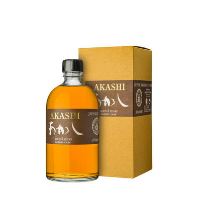 AKASHI 5 ans Sherry Cask 50 % | Édition Limitée | Whisky Japonais