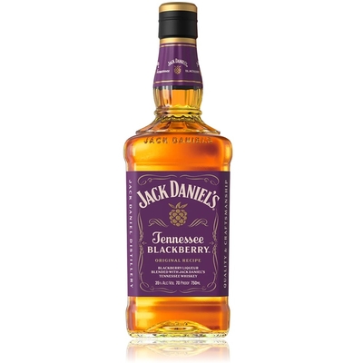JACK DANIEL’s Blackberry 35 %  Whisky Aromatisé à la Mûre
