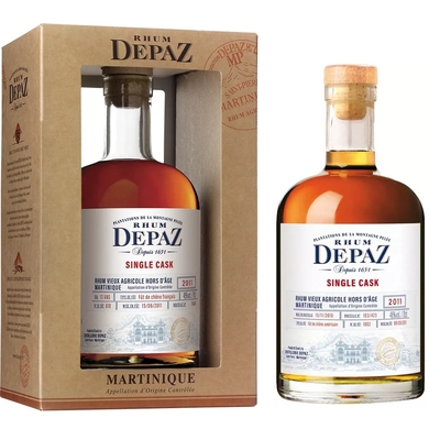 DEPAZ Single Cask 2011 45 % | Édition Limitée | Rhum Vieux de la Martinique
