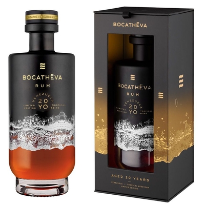 rhum bocagtheva 20 ans venezuela vieux bouteille