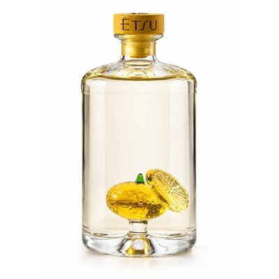 ETSU Double YUZU 43 % | Édition Limitée | Yuzu en verre soufflé