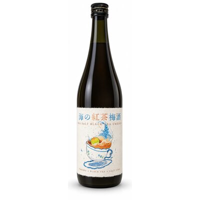 SEA SALT BLACK TEA UMESHU  Liqueur japonaise de prune et au thé Earl Grey