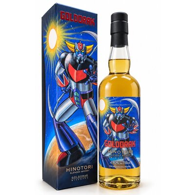 GOLDORAK Mizunara 40% | Whisky Japonais en Fût de Mizunara