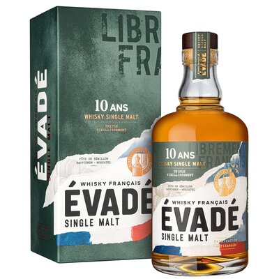 ÉVADÉ 10 ans 43% | Whisky Français Triple Vieillissement