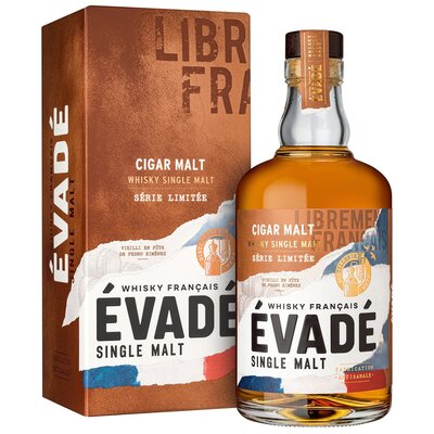 ÉVADÉ Cigar Malt 47% | Whisky Français vieilli en fûts de Pedro Ximénez