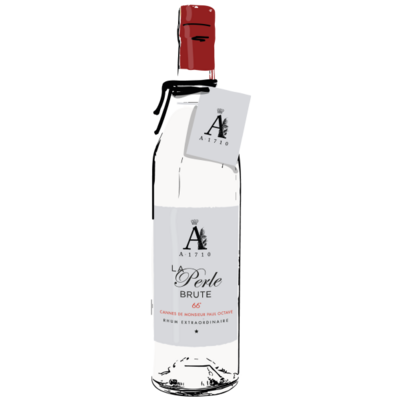 A1710 La Perle Brute 66% | Rhum Blanc de Martinique Brut d'Alambic