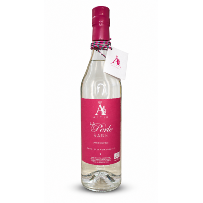 Bouteille de rhum rose A1710 La Perle Rare Canne Cannelle