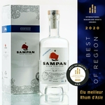 SAMPAN Overproof Pur Jus de Canne 54% | Rhum Blanc du Vietnam