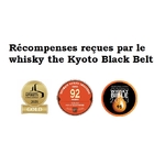 kyoto whisky japonais blak belt récompenses médailles award