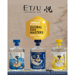 ETSU Coffret Gin Japonais – 20cl | Etsu Original, Double Yuzu