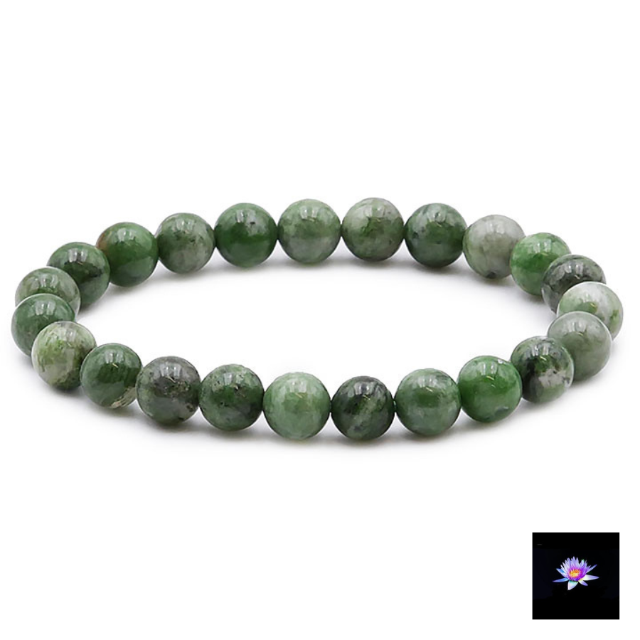 bracelet diopside  vert langeceleste