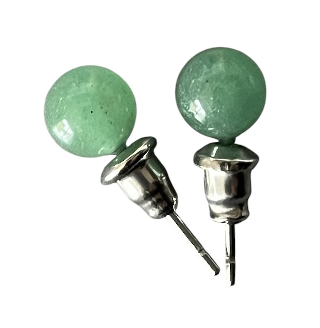 boucles doreilles aventurine verte