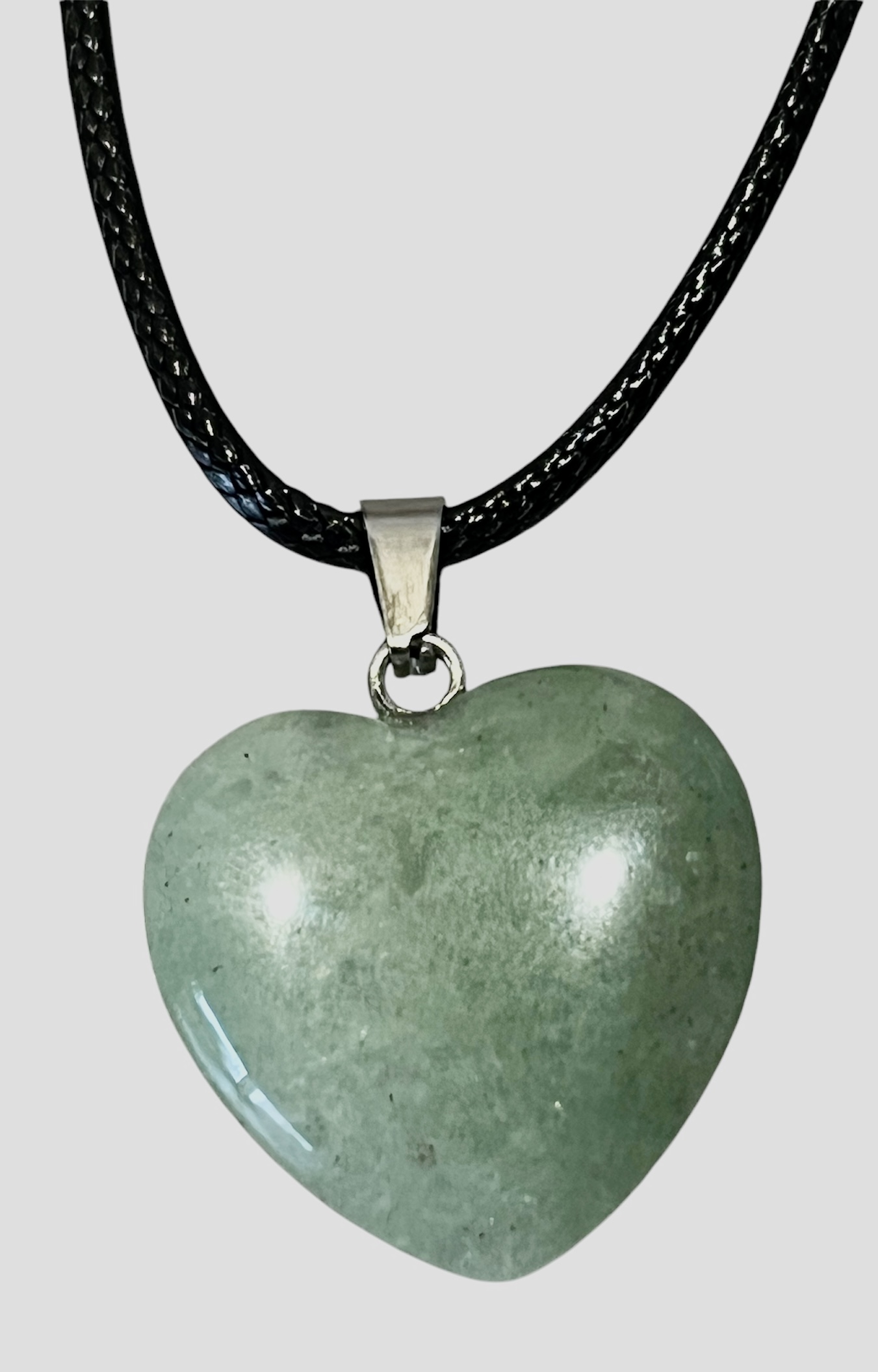 Ppendentif en aventurine verte
