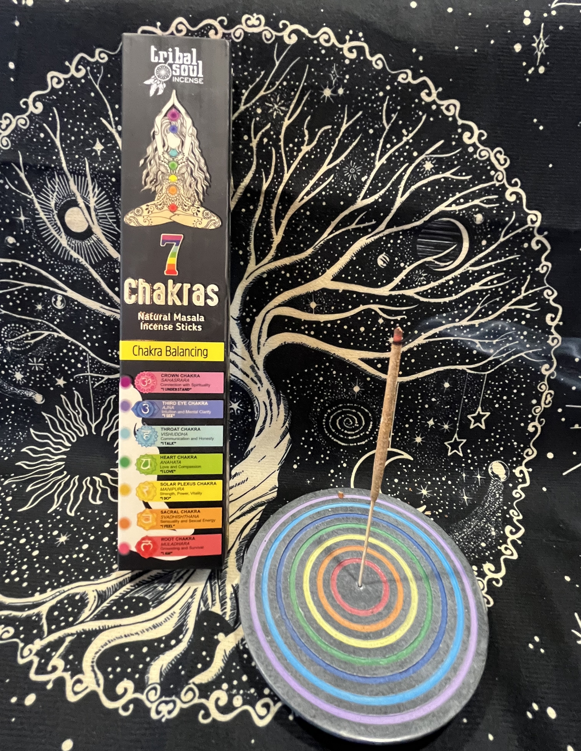 encens 7 chakras