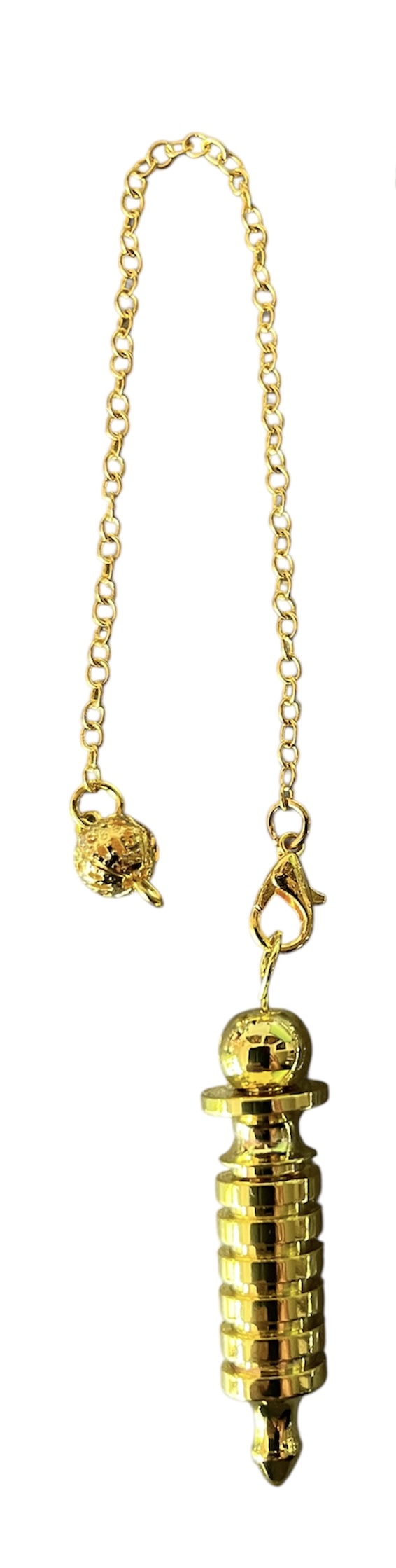 pendule osiris doré