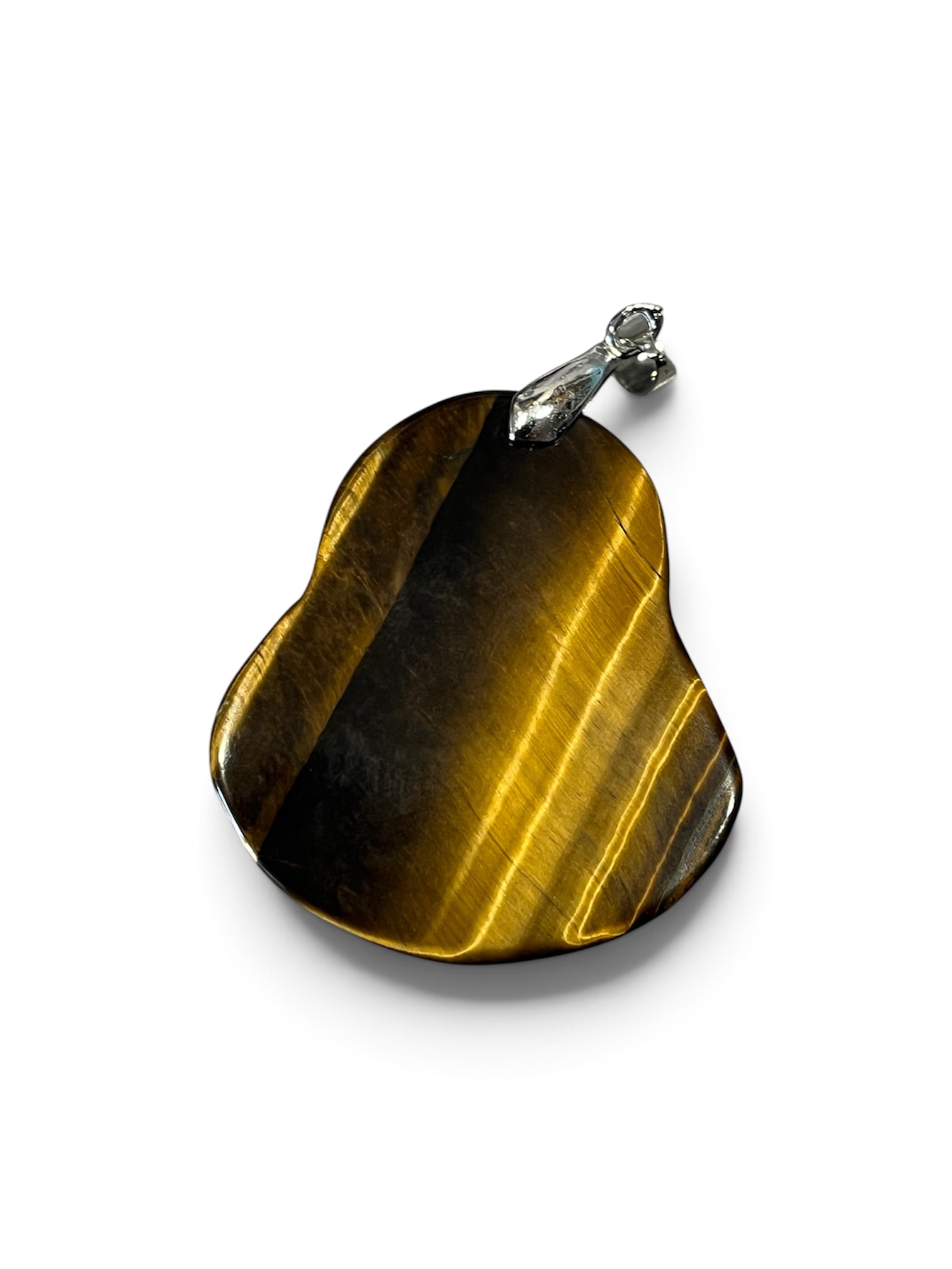 pendentif bouddha rieur œil de tigre