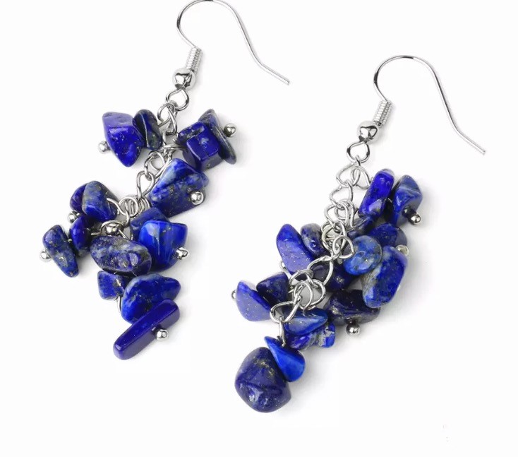 Boucles d'oreilles Lapis lazuli