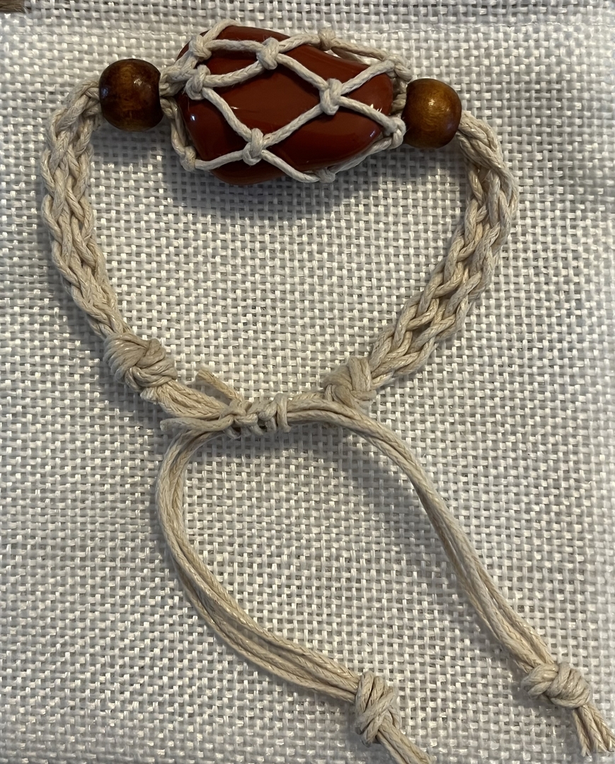 Collier De Pierres De Chakra De Bijoux De Yoga : 10 Pièces, Collier Porte Pierre Vide, Cordon Ciré Réglable, Cage En Filet Tissé Pour La Fabrication De Bijoux En Cristaux De Guérison