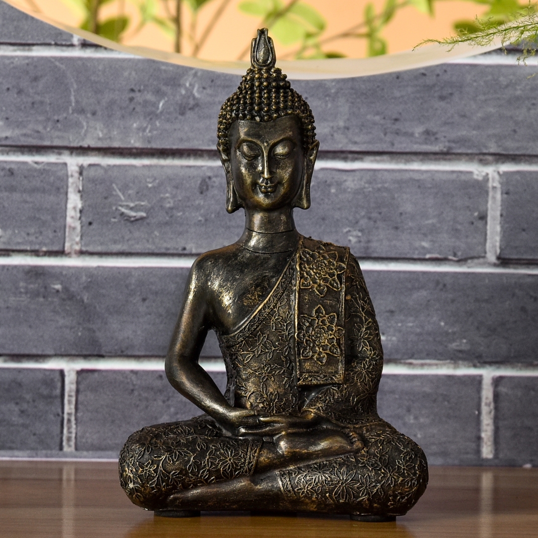 Statue en Bronze Grand Bouddha thaïlandais