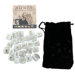 runes en onyx blanc